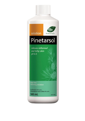 Pinetarsol Solution 皮得露潔膚溶液 500ML  [無鹼性沐浴液針對皮炎和痕癢皮膚]